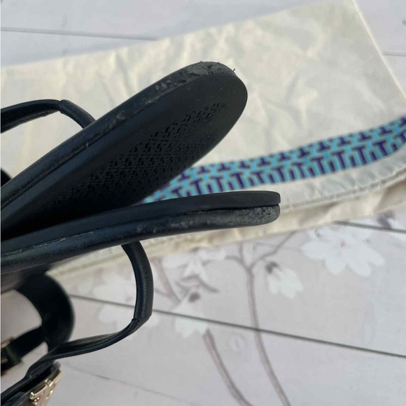 Tory Burch Black Sandals - Picture 8 of 11